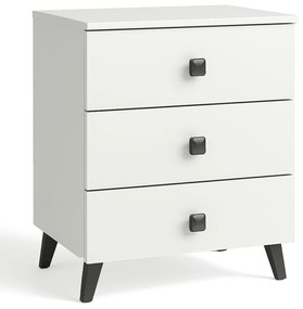 Komoda MOBI K-03 bílá/černá