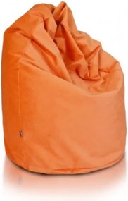 Sedací vak hruška Sako XL polyester TiaHome - Oranžová