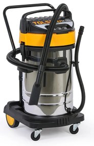 Priemyselný vysávač, suché/mokré sanie, 3000 W, 80 l