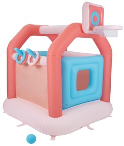 Playtive Detský skákací hrad (bledoružová/bledomodrá)  (100389747)