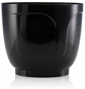 Kvetináč ZOE 16 cm čierny