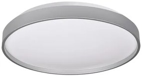 Stropné svietidlo LED ORO-NUBE okrúhle strieborné 24W