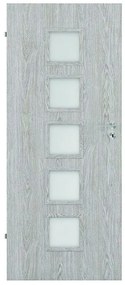 Dvere vnútorné Vedi 5*5 60Ľ dub strieborný