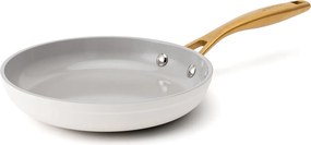 Elmich Nepriľnavá keramická panvica Zen Ø 20 cm – krémovozlatá