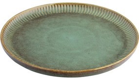 Altom Porcelánový mělký tanier Reactive Sage, 26cm