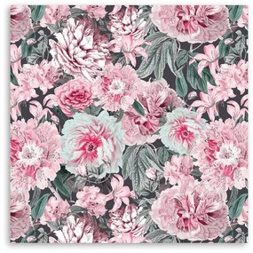 Gario Obraz na plátne Záhrada ružových pivoniek - Andrea Haase Rozmery: 30 x 30 cm