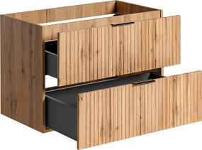 Comad Kúpeľňová skrinka pod umývadlo Adel Oak 80 dub wotan