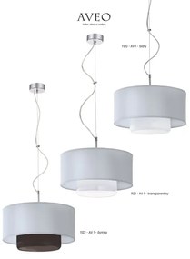 Jupiter - 1122 - Závesné svietidlo AVEO 1xE27/80W/230V