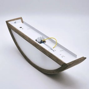 Brilagi - LED nástenné svietidlo CARVALHO 1xE27/60W/230V dub orech