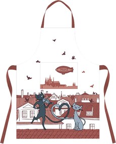 GiftyCity Kuchynská zástera 60*80 cm, Praha