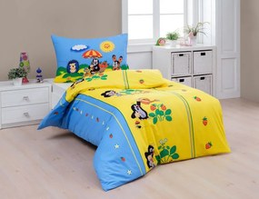 Posteľná bielizeň - Krtko a jahody Bavlnený poťah deluxe 40/40