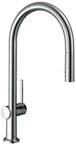 Drezová batéria Hansgrohe Talis M54 s vyťahovacou sprškou chróm 72801000