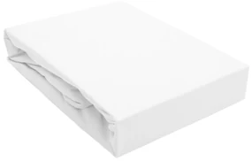 NEPRIEPUSTNÉ JERSEY PRESTIERADLO SG 001 180X200 CM CM BIELA