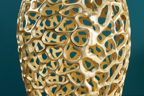 Váza Abstract Leaf 90cm zlatá