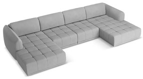 Svetlosivá rohová pohovka Hoku – Makamii