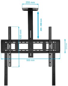 JAKS STOJAN PRE INTERAKTÍVNE MONITORY A LCD/LED TV, KART1800