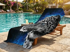 Rýchloschnúca XXL plážová osuška LEORIX farebná 150 x 210 cm, 100% mikrovlákno