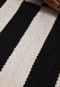 Hanse Home, AKCIA: 120x180 cm Kusový koberec Donna 106207 Black White, čiernobiela, obývacia izba