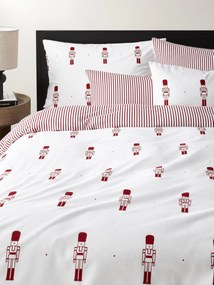 Flanelová obojstranná obliečka na paplón's motívom luskáčika Noan