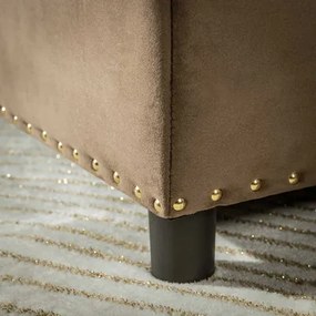 Velúrová lavica KARING s úložným priestorom