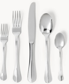 Súprava príborov's vysokým leskom Zooey, rôzne veľkosti