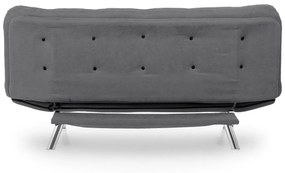 Dizajnová rozkladacia sedačka Sabelle 200 cm sivá