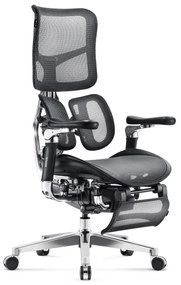 Ergonomické kancelárske kreslo V-Kinetic, čierne