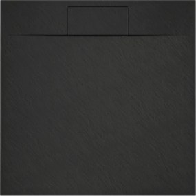 Mexen Otto, SMC štvorcová sprchová vanička 90 x 90 cm, čierna, 4N709090