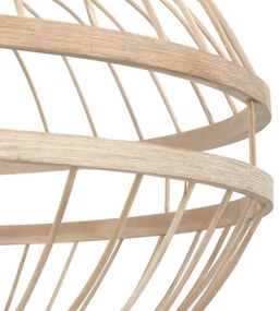 Westinghouse 61255 - Luster na lanku TULCEA 1xE27/60W/230V bambus