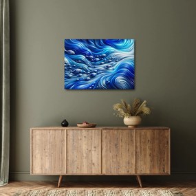 Obraz – Ryby vo vlnách (70x50 cm)