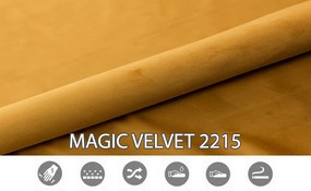 Manželská posteľ Boxspring 160 cm Piranno (žltá) (s úložným priestorom). Vlastná spoľahlivá doprava až k Vám domov. 1020342
