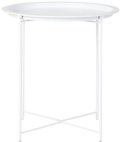 Kovový okrúhly odkladací stolík ø 47 cm Bastia – House Nordic