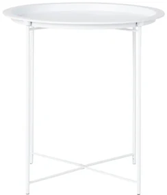 Kovový okrúhly odkladací stolík ø 47 cm Bastia – House Nordic