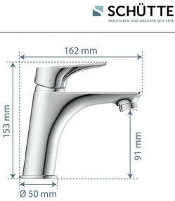 Schütte Umývadlová batéria BOSTON (chrómová)  (100367168)