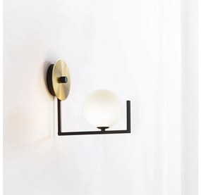 Ideal Lux - LED Nástenná lampa BIRDS 1xG9/3W/230V čierna/zlatá