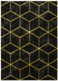 Koberec FESTIVAL 5871A žltý / čierný
