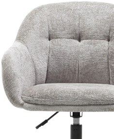 Otočné kancelářské křeslo Acapulco světle šedé