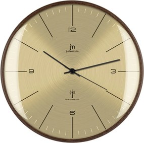 Dizajnové nástenné hodiny riadené signálom DCF 21531RC Lowell 31cm