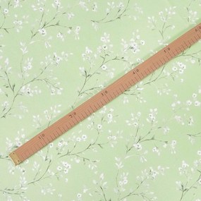 Goldea teflónová látka na obrusy - jazmínové kvety 160 cm