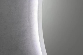 Aqualine Aqualine, URSA LED podsvietené zrkadlo priemer 60cm, dotykový senzor, stmievateľné, UR060
