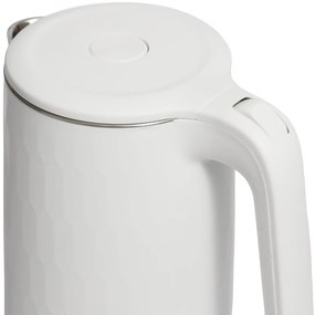 Bauerkraft Bezdrôtová cestovná rýchlovarná kanvica 1500 W 1,8 l otočná biela