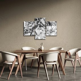 Obraz - Modrý vták v zime (90x60 cm)