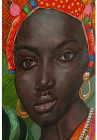 African Beauty obraz viacfarebný