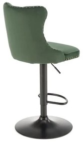 Barová židle H117 zelená
