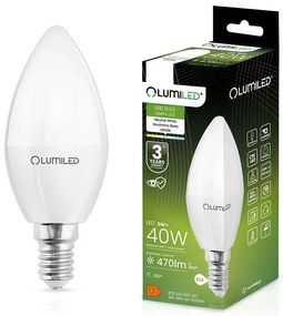 Žiarovka LED sviečka 5W E14 470LM NB