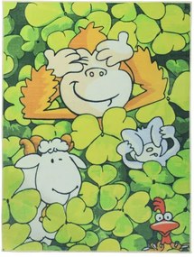 Koberce Breno Kusový koberec JOY 206/multi, zelená, viacfarebná,120 x 160 cm