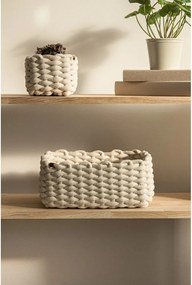 Látkový košík 35x25x14 cm Peach Skin M – Bigso