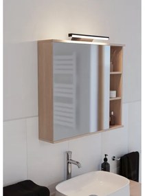 Eglo 901287 - LED RGBW Stm. kúpeľňové osvetlenie REGELLO-Z 12W/230V IP44 čierna