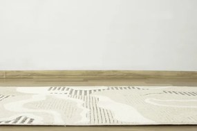 Behúň šnúrkový Stella D419A béžový / krémový