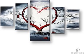 Autorská reprodukcia na plátne LÁSKA XOBDO091D5